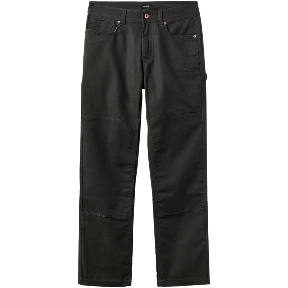 2026 Brixton Mens Builders Carpenter Pant 04920 - Washed Black